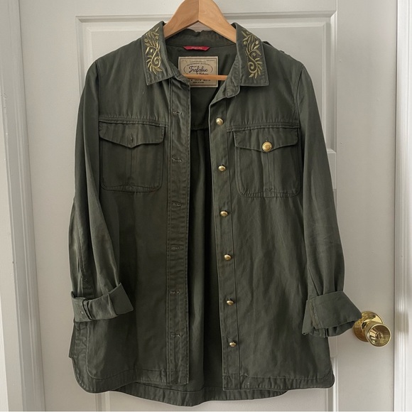 ZARA military style shacket Size US M - Picture 1 of 5
